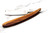 7/8" Vintage Restored W. Creaves & Son Straight Razor With Custom Wood Scales