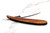 7/8" Vintage Restored W. Creaves & Son Straight Razor With Custom Wood Scales