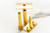 1906-1921 Gillette Single Ring Old Type Double Edge Safety Razor | 24K Gold Revamp