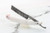 6/8" Vintage Restored Etched Fish Blade Oxford Razor Co. Straight Razor With White Scales & Red Accent Wedge