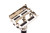 1978 Y1 Gillette Super Adjustable "Black Beauty" Double Edge Safety Razor  | Factory Nickel Revamp