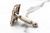 1966 L1 Gillette Travel Ball End Tech 3 Piece DE Razor Zip Kit Set | Original Condition