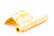 1947-51 Gillette Fat Handle Tech DE Safety Razor | 24k Gold Revamp