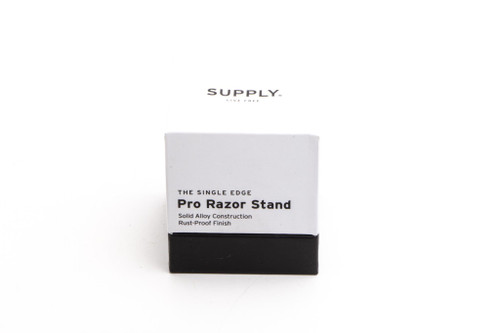 Supply - Single Edge Razor Stand Matte Black / Pro