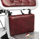 #5173 Vintage Heavy Duty Recline Hydraulic Barber Chair (Burgundy)