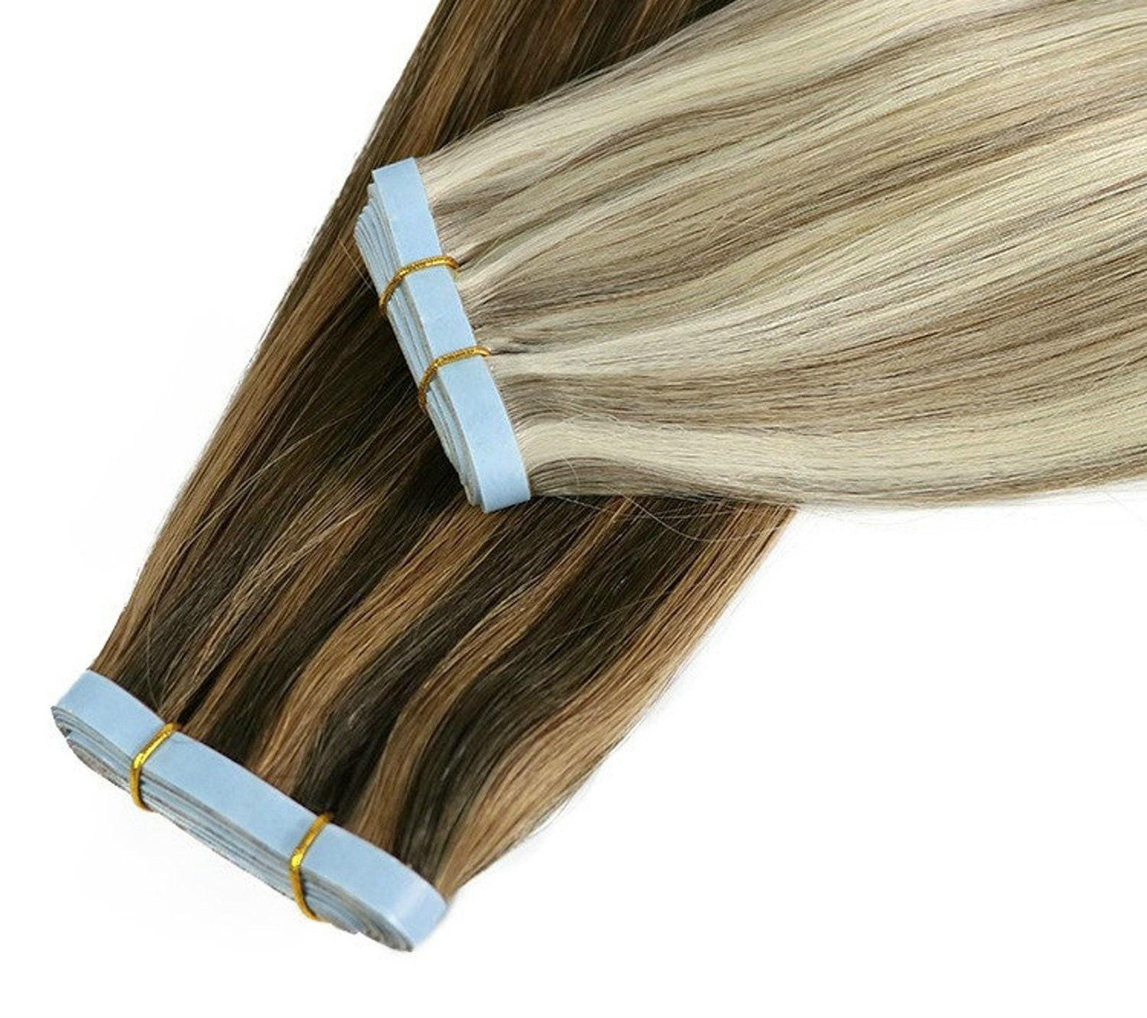 22Inch Human Hair Tape Extensions 50G Genius Weft Reusable Best Genius Wefts Hair Extensions in 2026 – Insert Name Here main image 2
