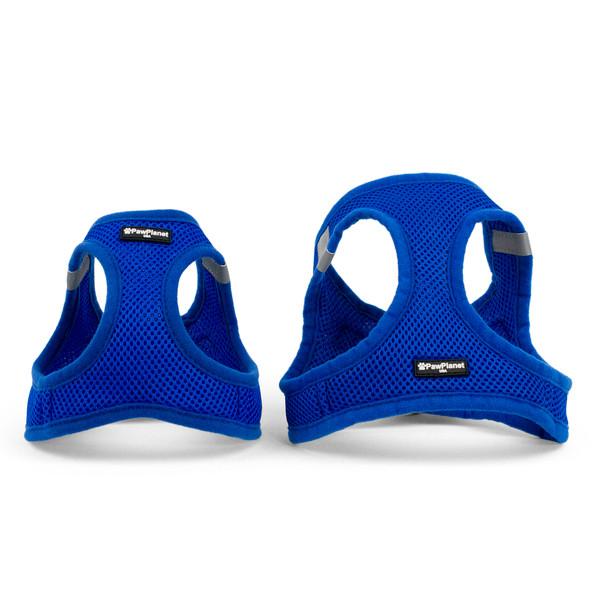 Pet Harness for dogs and cats custom made design for micro, teacup, mini, and toy sizes - Royal Blue