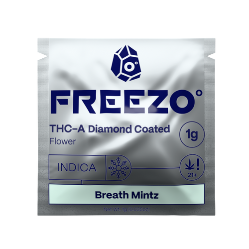 Breath Mintz THCA  Diamond Coated Flower