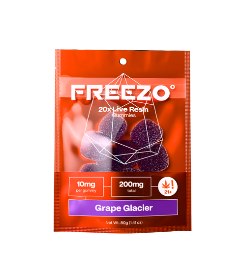 Grape Glacier - Live Resin Gummies