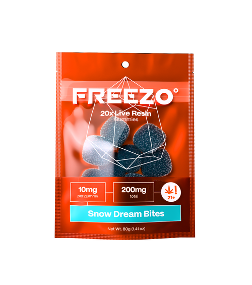 Snow Dream Bites - Live Resin Gummies