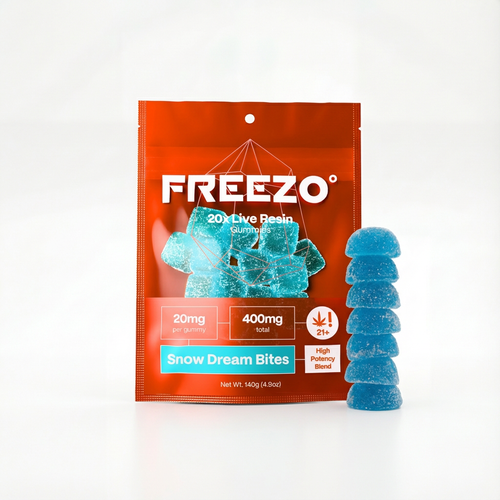 Snow Dream Bites - Live Resin Gummies