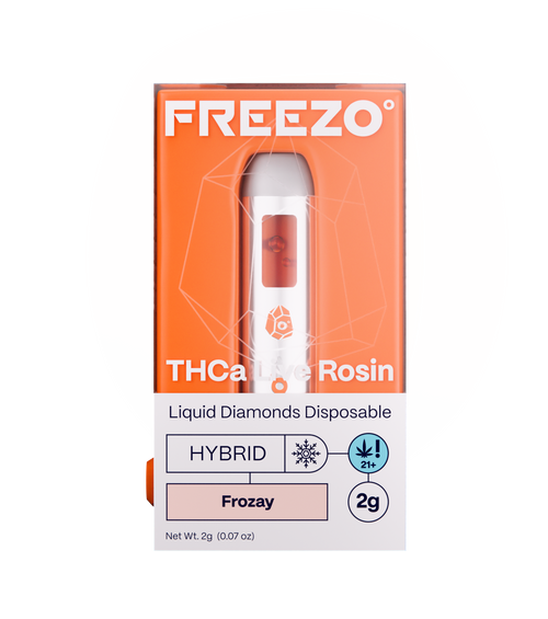 Frozay - 2G Live Rosin Disposable Carts