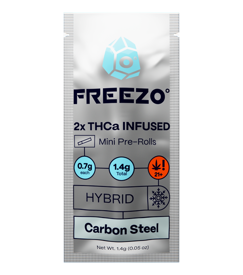 Carbon Steel Infused Pre-Rolls (2ct)