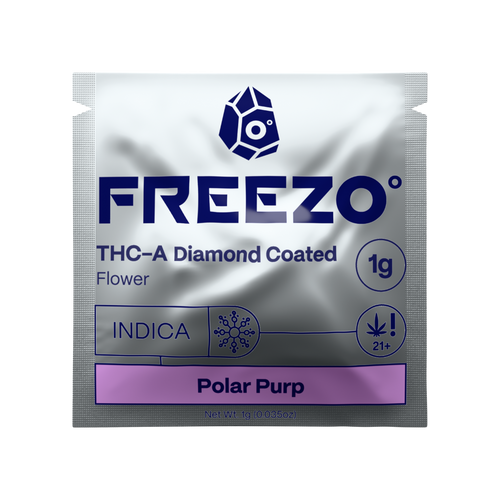 Polar Purp THCA  Diamond Coated Flower