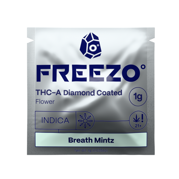 Breath Mintz THCA  Diamond Coated Flower