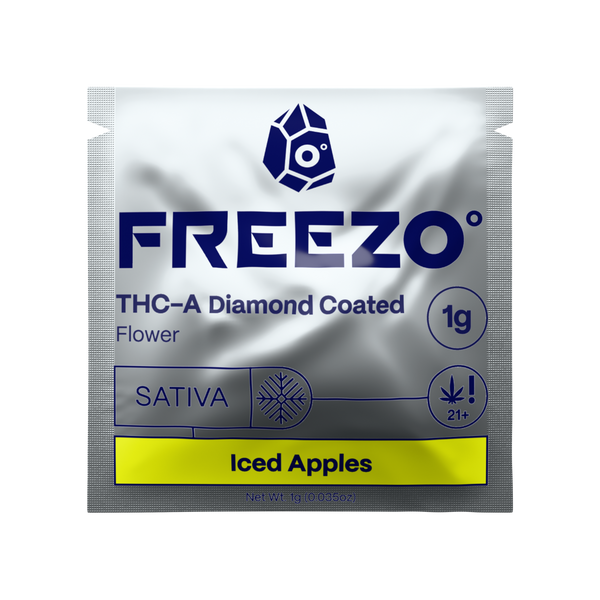 Iced Apples THCA  Diamond Coated Flower