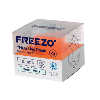 Freezo live rosin 2G jar