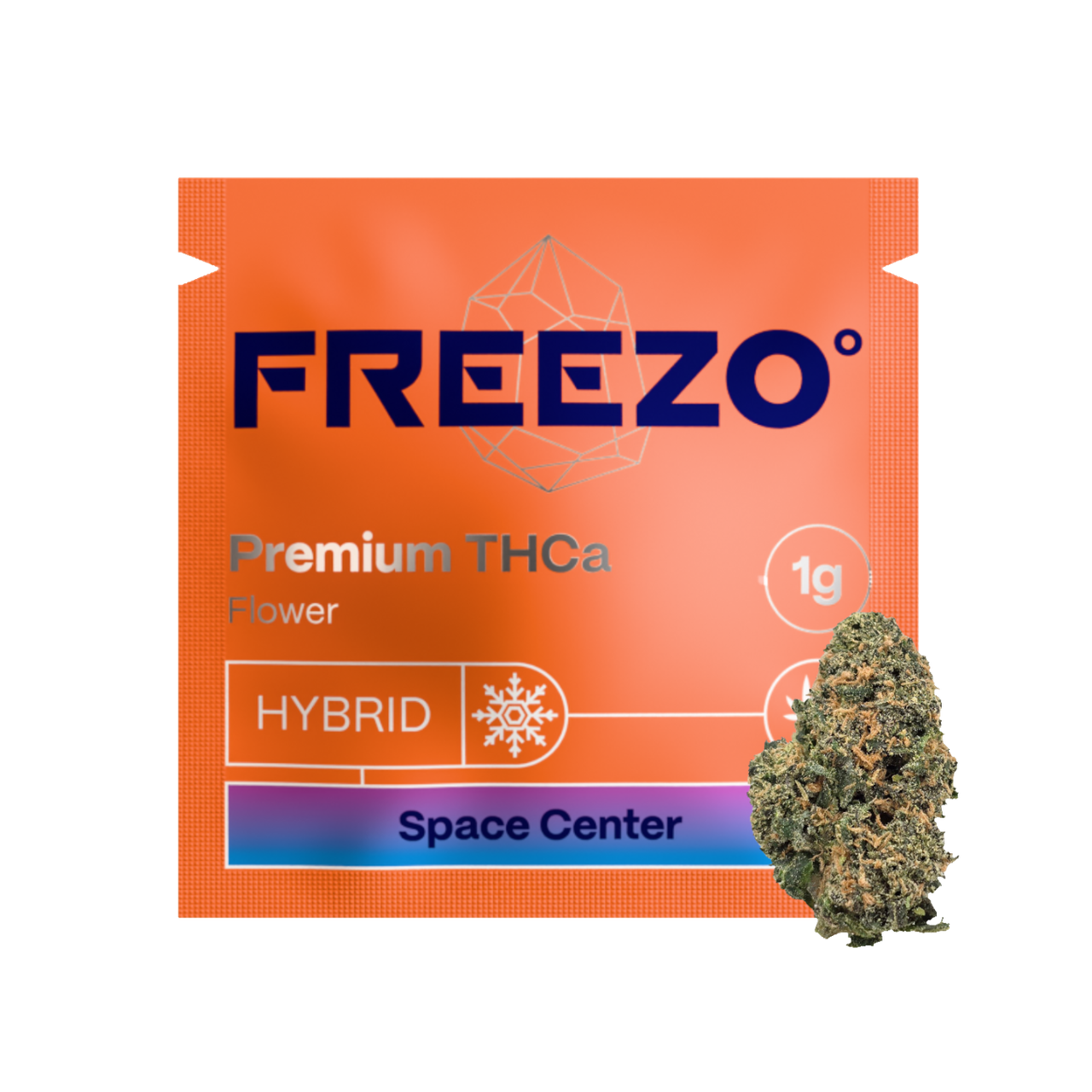 Freezo uncoated flower case packs