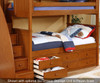 Allen House Chatham Full over Full Bunk Bed White | Allen House | AH-BB-FF-01