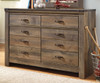 Trinell 6 Drawer Dresser | Ashley Furniture | ASB446-21