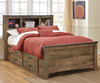 Trinell Bookcase Storage Bed Full Size | Ashley Furniture | ASB446-846550