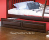 Columbia Full over Full Bunk Bed Antique Walnut | Atlantic Furniture | ATLCOL-FF-AW