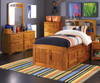 Ridgeline Twin Size  Bookcase Captains Bed | Discovery World Furniture | DWF2120-CL