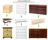 Maxtrix 5 Drawer Dresser White | Maxtrix Furniture | MX-4250-W