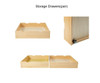 Maxtrix BUFF High Bunk Bed Full Size Chestnut | Maxtrix Furniture | MX-BUFF-CX