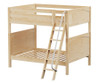 Maxtrix CHUFF High Bunk Bed Full Size Natural | Maxtrix Furniture | MX-CHUFF-NX