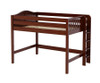Maxtrix HIP Mid Loft Bed Full Size Chestnut | Maxtrix Furniture | MX-HIP-CX