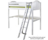 Maxtrix JIBJAB High Loft Bed Twin Size Natural | Maxtrix Furniture | MX-JIBJAB-NX