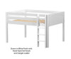 Maxtrix LARGE Low Loft Bed Full Size Natural | Maxtrix Furniture | MX-LARGE-NX