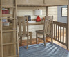 Everglades Loft Bed Full Size Driftwood | NE Kids Furniture | NE10080