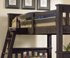 Everglades Harper Twin over Twin Size Bunk Bed Espresso | NE Kids Furniture | NE11051