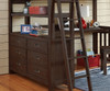 Everglades Loft Bed with Desk Full Size Espresso | NE Kids Furniture | NE11080-Desk