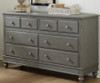 Lakehouse 8 Drawer Dresser Stone | NE Kids Furniture | NE2500