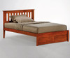 Timber Creek Rosemary Platform Bed Cherry | Night and Day Furniture | TCPB-CHR
