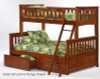 Timber Creek Twin over Full Bunk Bed Cherry | Night and Day Furniture | TCTFB-CHR