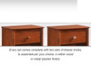 Timber Creek II 6 Drawer Dresser Cherry