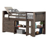 Barnum Low Loft Bed with Chest and Bookcases