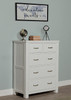 Everglades 5 Drawer Chest White