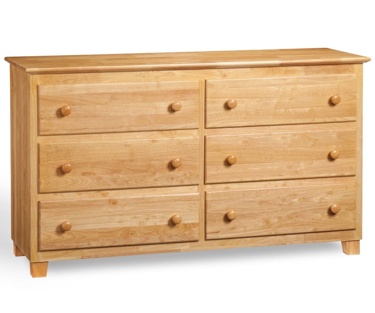picture Natural Wood 6 Drawer Dresser atlantic 6 drawer dresser natural maple