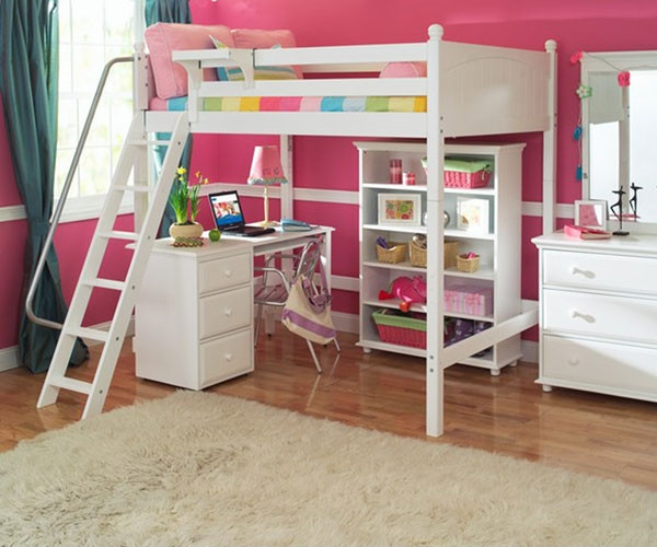 full size high loft bed