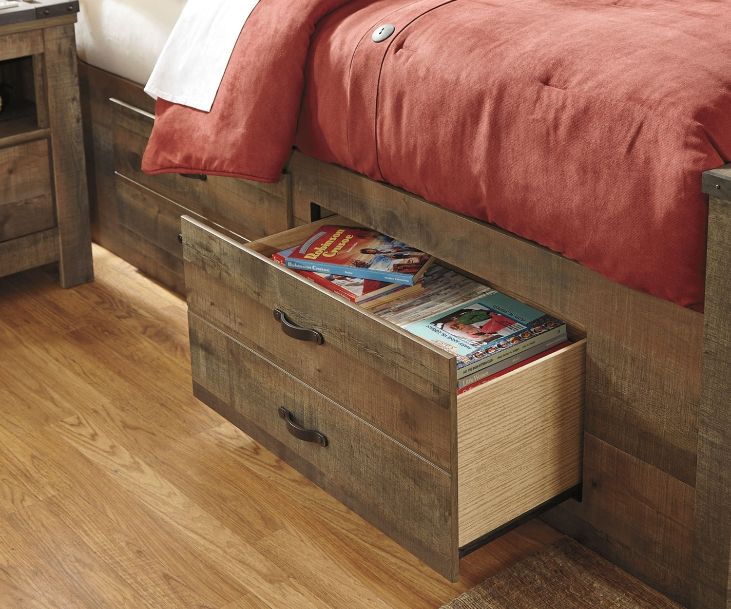 Trinell B446 Twin Size Panel Storage Bed | Ashley Kids Furniture