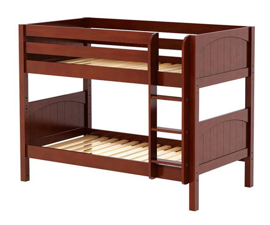 nixnut Bunk Short 98サイズ Noah Grey Twin Size Low Bunk Beds for Kids