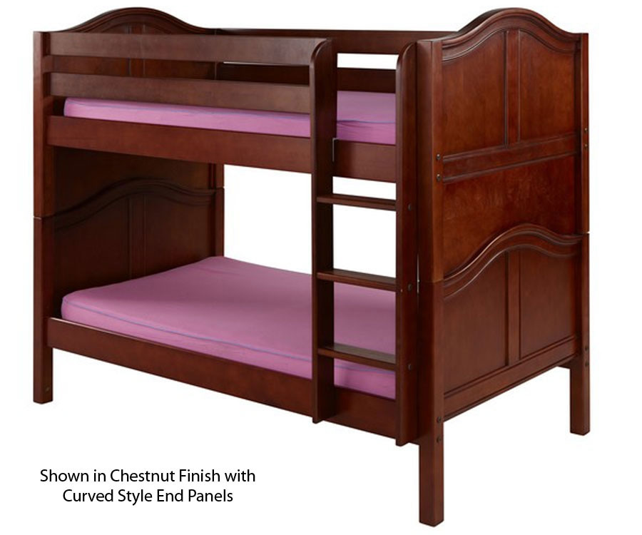 Maxtrix HOTSHOT Low Bunk Bed Twin Size Chestnut | Shop Kids