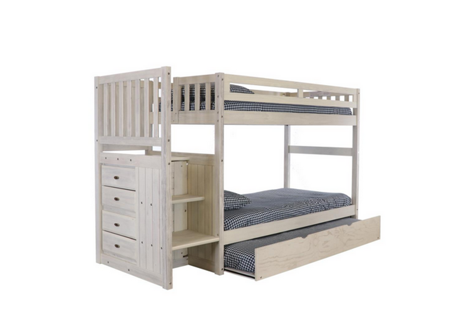 Whitewood Ash Stair Stepper Bunk Bed | Shop Kids Furniture | KFW