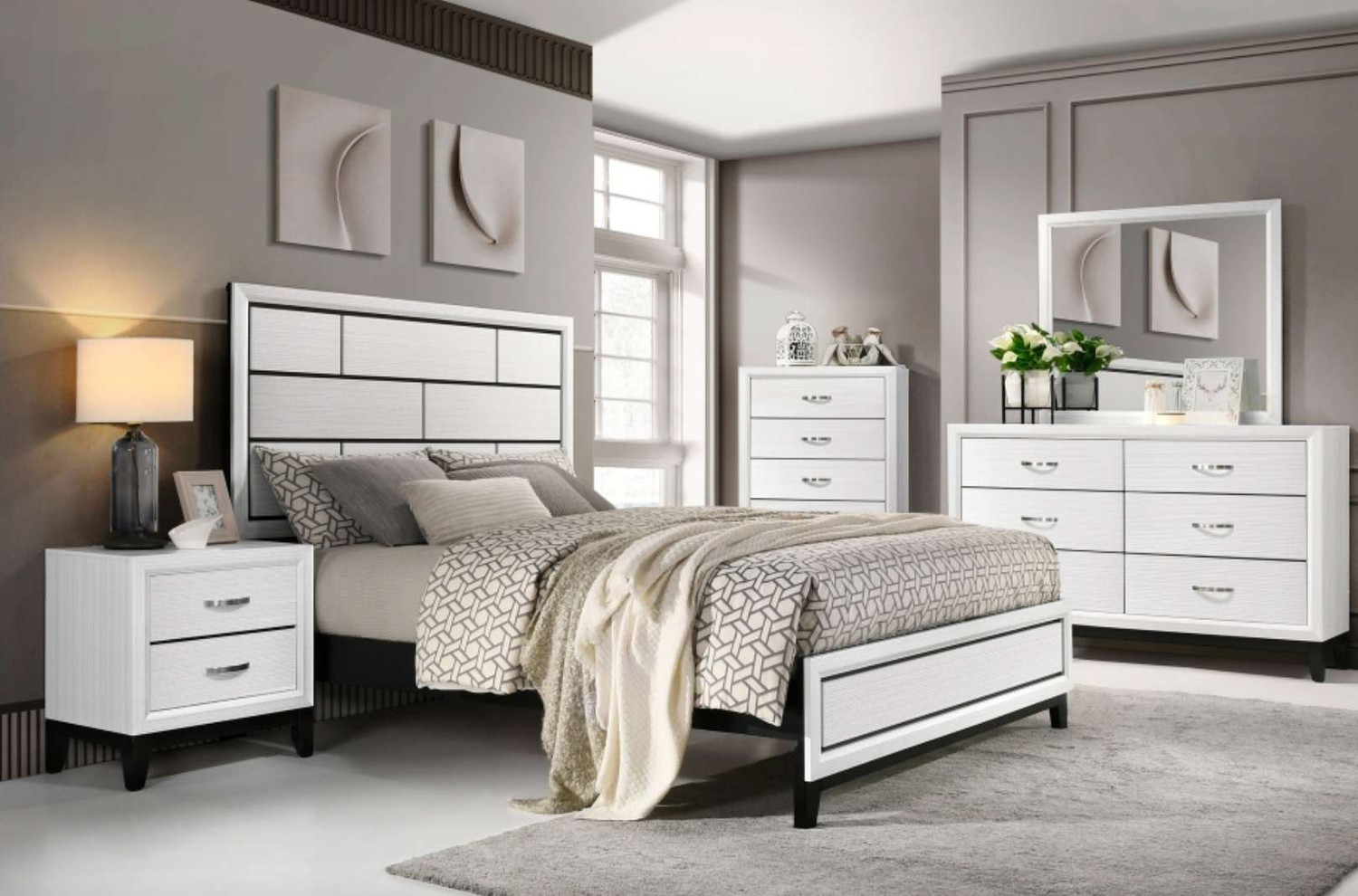Davi Queen Bedroom Set Kids Furniture Warehouse - Main Image