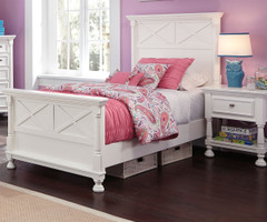 Kaslyn Twin Size Panel Bed | Ashley Furniture | ASB502-525383